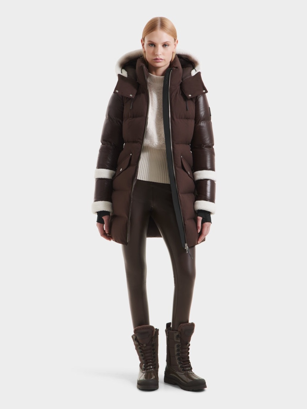 NWT STUNNING!! Authentic Rudsak Audrey Down Hooded Coat